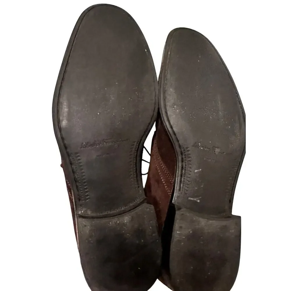 Salvatore Ferragamo elegant suede